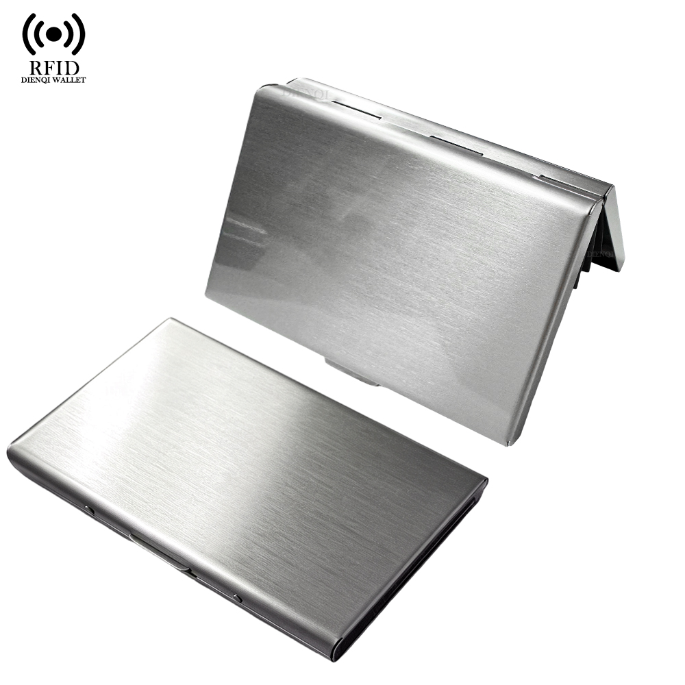Card Case Minimalist - RFID 명함 홀더 카드 지갑 알루미늄