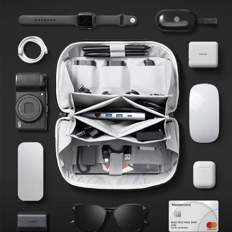 Men Accessories Bag - 다기능 디지털 액세서리 가방, 업그레이드된 방수