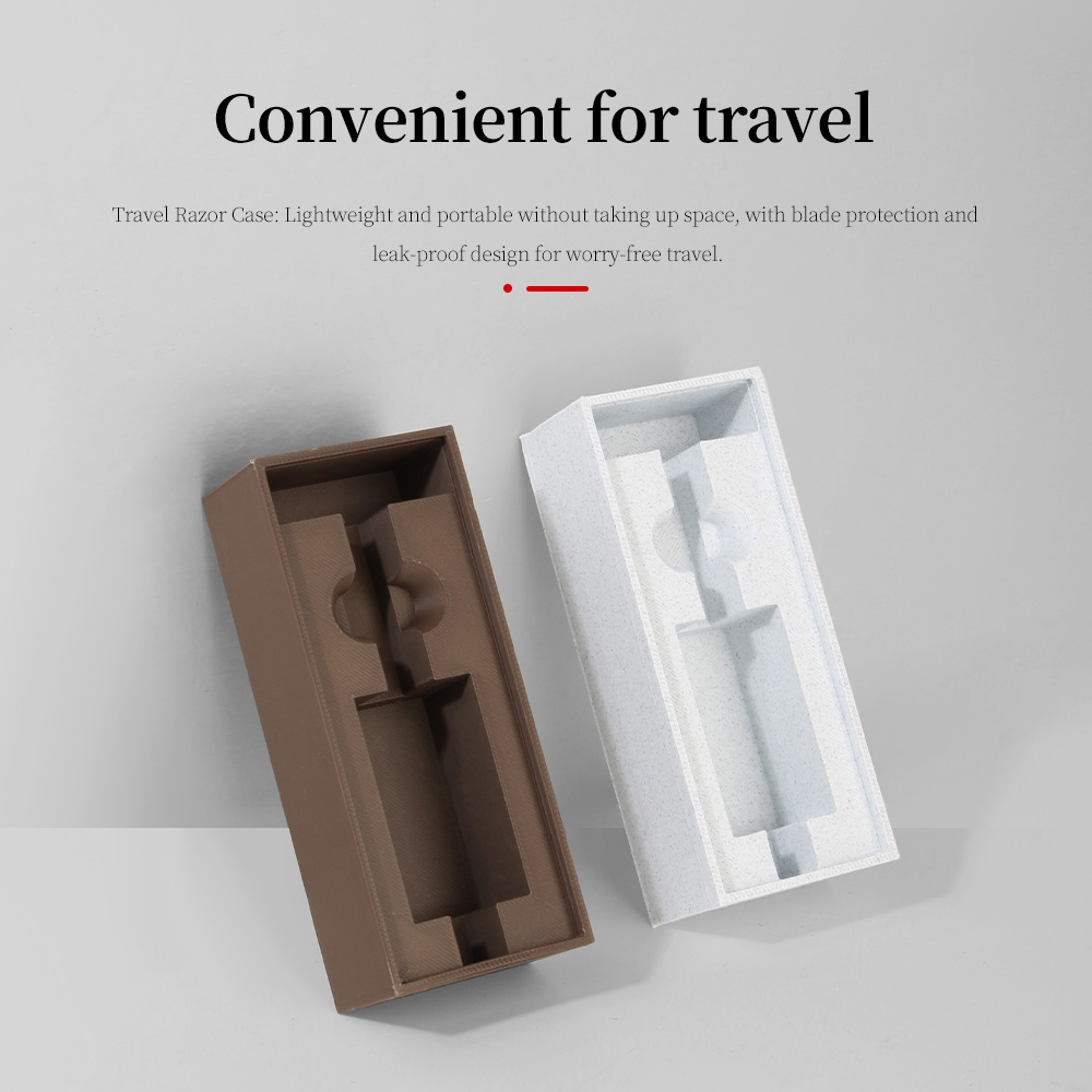 Men Accessories Store - 면도기 보관함, 내구성 있는 여행용 케이스,