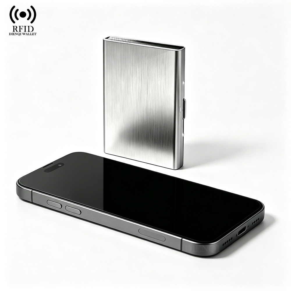 RFID 명함 홀더 카드 지갑 알루미늄 메탈 신용카드  - Card Case Minimalist 리뷰 및 가격