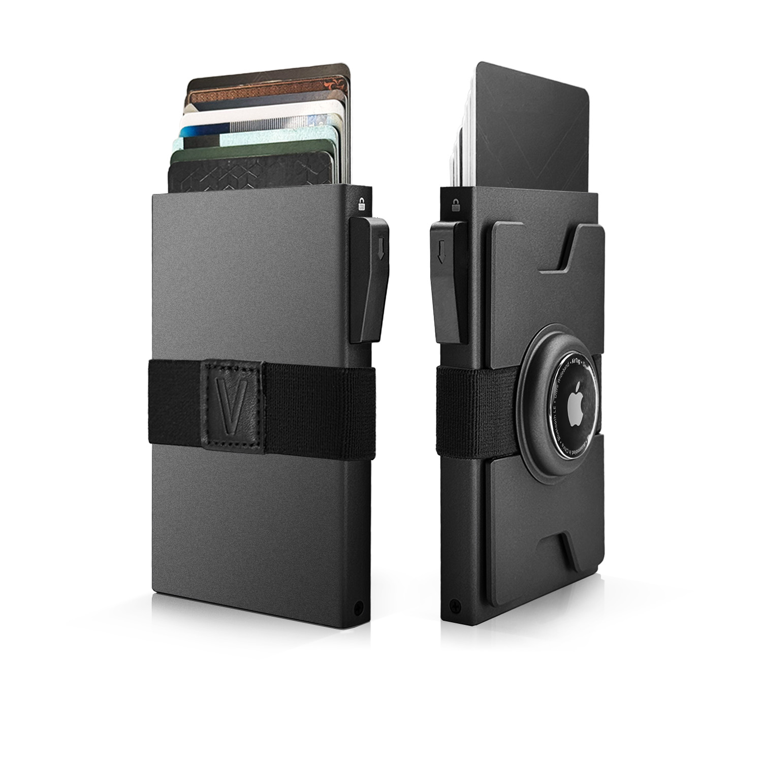 남성용 스마트 메탈 에어태그 지갑: 슬림 홀더, RFI - Card Case Minimalist 리뷰 및 가격