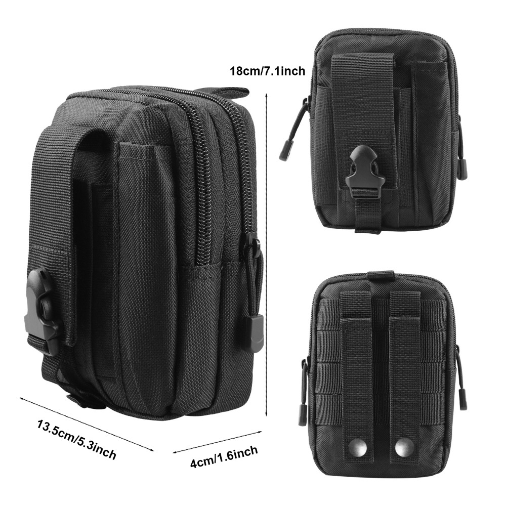 전술 허리 파우치 몰리 웨이스트 백 벨트 폰 파우치 스 - Men Accessories Bag 리뷰 및 가격