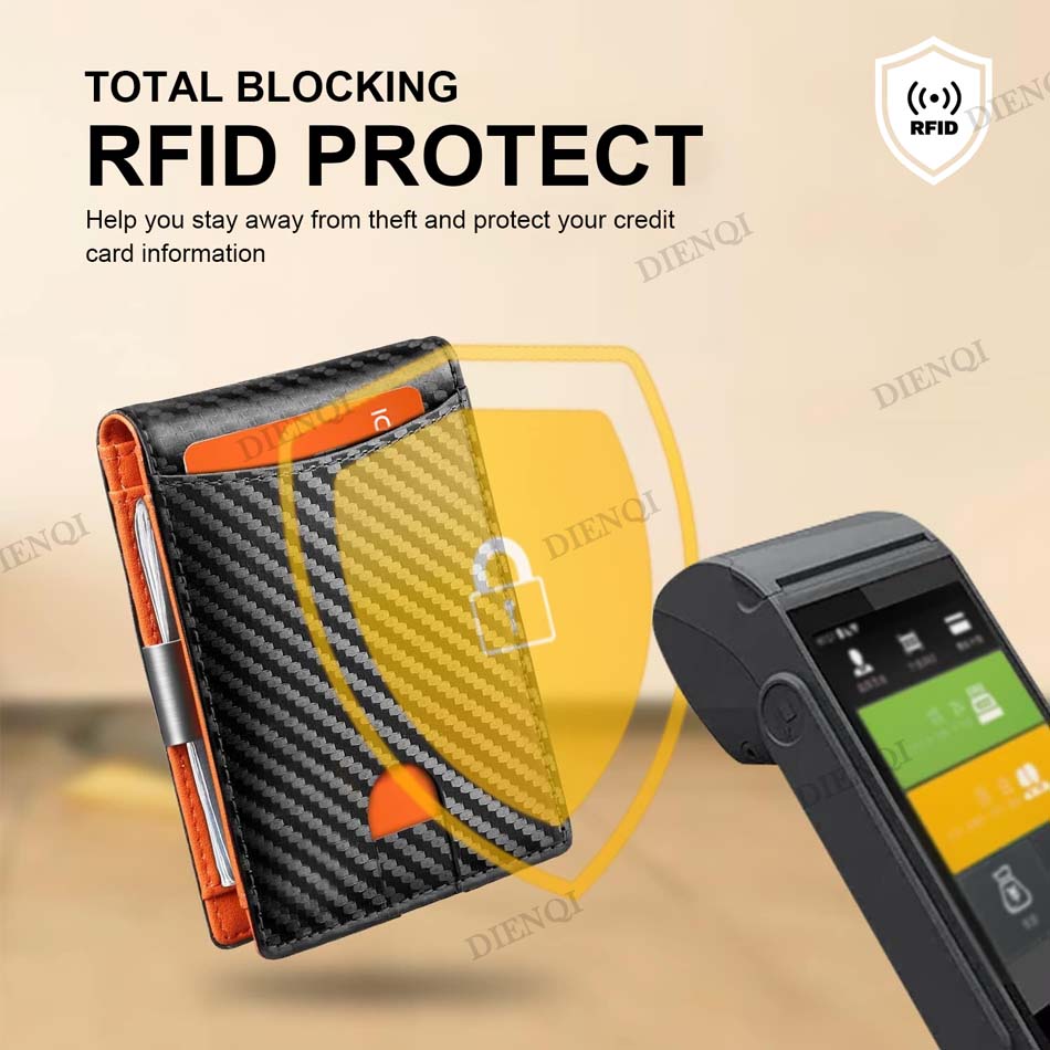 명함 홀더 스마트 지갑 RFID 슬림 머니 클립 은행  - Card Case Minimalist 리뷰 및 가격