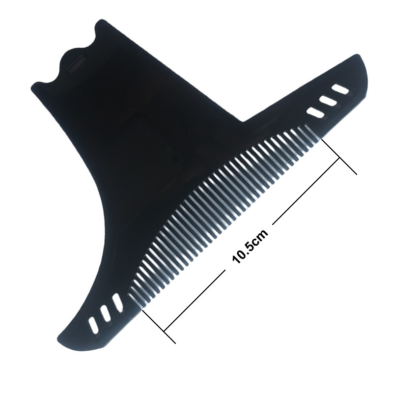 남성 수염 템플릿 빗 룰 쉐이핑 도구 블랙 수염 스텐실 - Men Accessories Rule 리뷰 및 가격