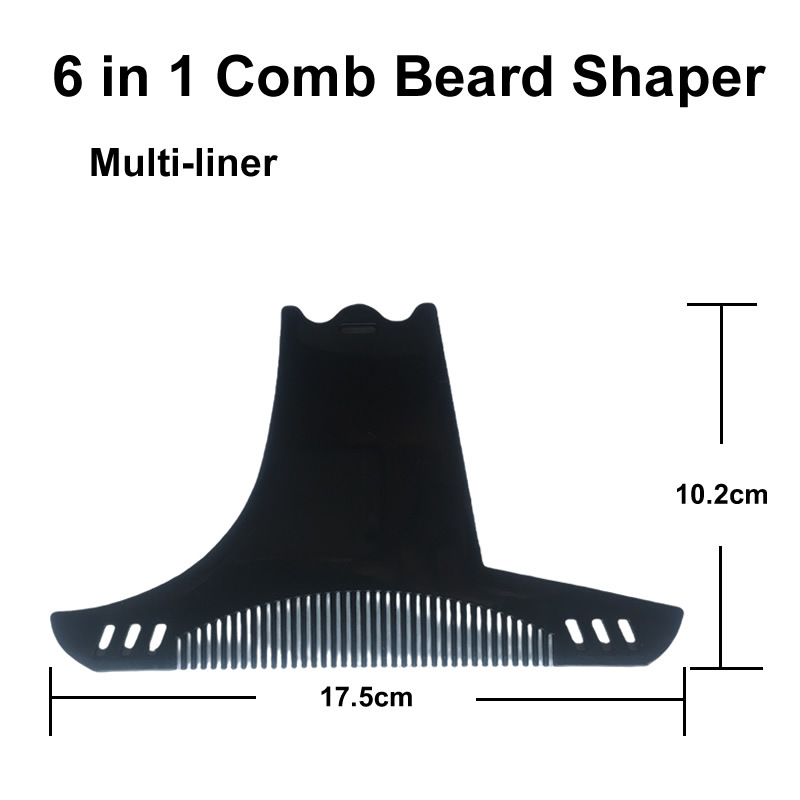 남성 수염 템플릿 빗 룰 쉐이핑 도구 블랙 수염 스텐실 - Men Accessories Rule 리뷰 및 가격
