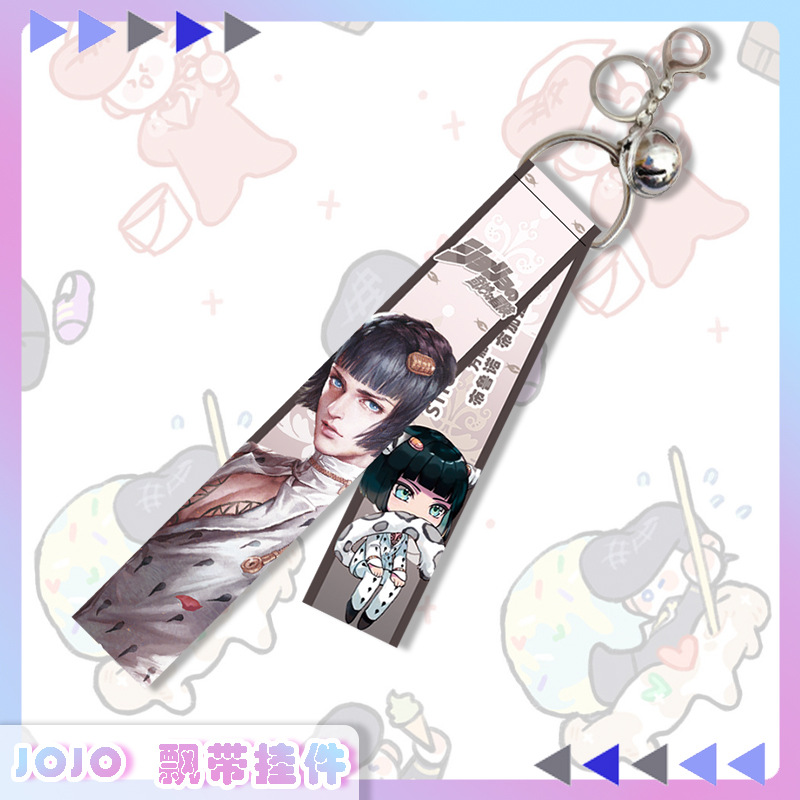 죠죠의 기묘한 모험 만화 애니메이션 주변 귀여운 키체인 - Men Accessories Wholesale 리뷰 및 가격