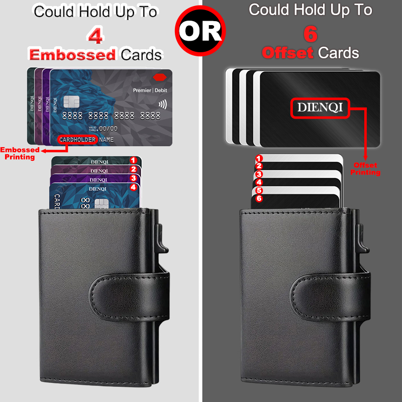 카드 홀더 남성용 지갑 카드 케이스 지갑 여행용 지갑  - Card Case Minimalist 리뷰 및 가격