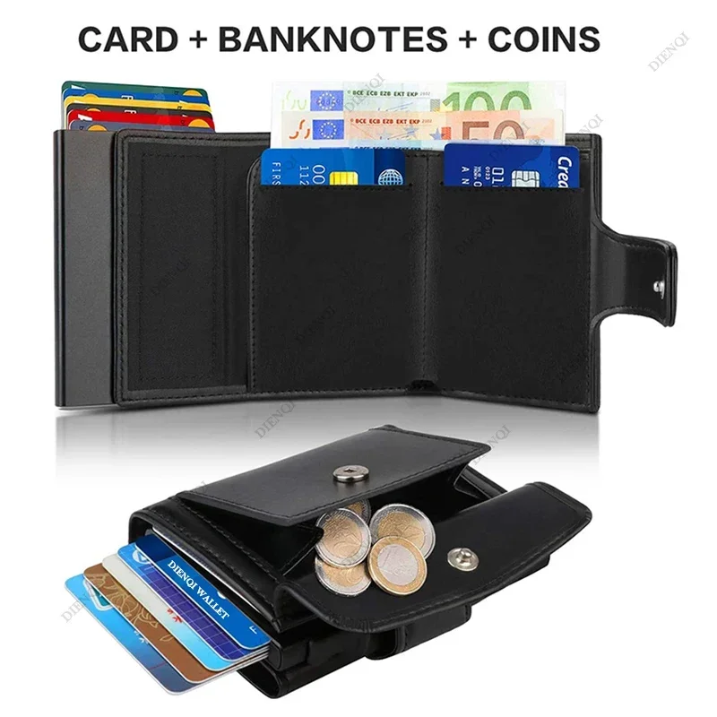 카드 홀더 남성용 지갑 카드 케이스 지갑 여행용 지갑  - Card Case Minimalist 리뷰 및 가격