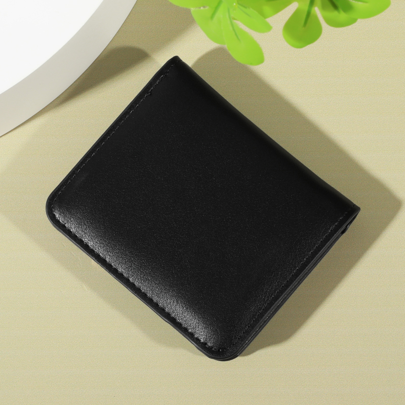 PU 미니멀리스트 지갑 - 스냅 잠금 장치, 지퍼 포켓 - Card Case Minimalist 리뷰 및 가격