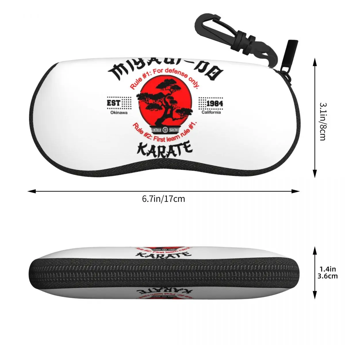 미야기도 가라테 규칙 쉘 안경 케이스 보호용 선글라스  - Men Accessories Rule 리뷰 및 가격