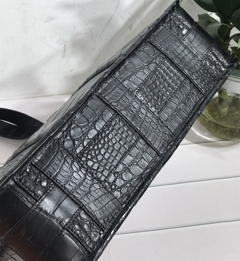 새로운 악어가죽 노트북 가방, 진짜 악어가죽 남성용 서 - Men Accessories Bag 리뷰 및 가격