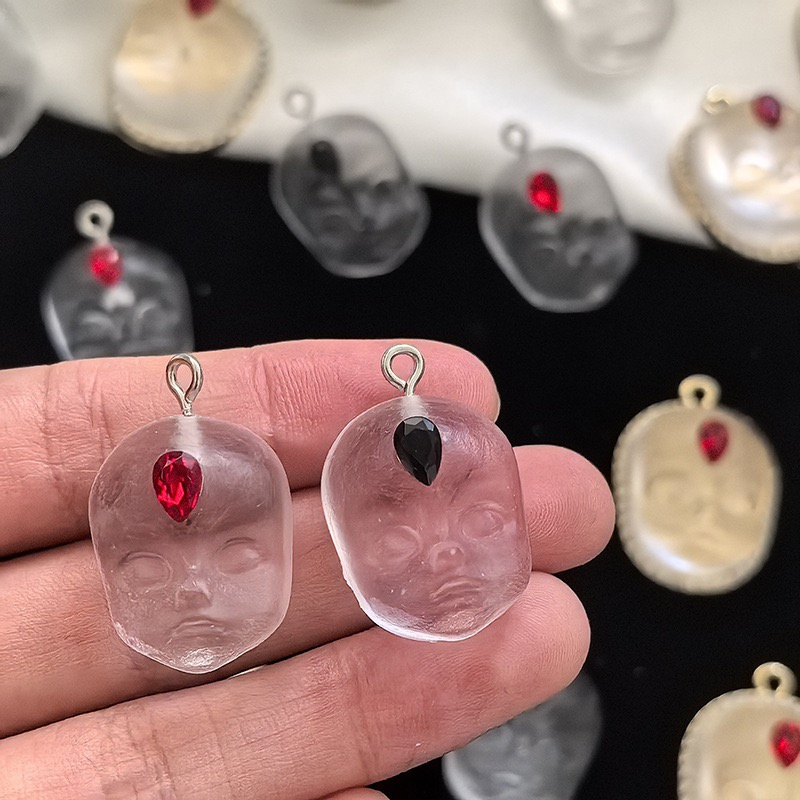 새로 도착한 40개/묶음 만화 아기 얼굴 레진 코어 합 - Men Accessories Locket 리뷰 및 가격